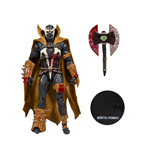 Mcfarlane Toys Mortal Kombat Spawn Bloody Classic 7 Collectible Action Figure